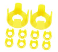 MERRYHAPY 10pcs Emergency Stop Button Cover Switch Protective Case for Industrial Safety