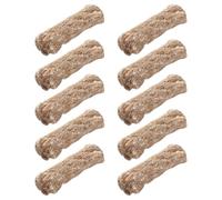 MERRYHAPY 10pcs Rope Fire Starter for Camping and Survival, Effective Quick Fire Lighter Made of Sturdy Rope, for Bush Craft and Outdoor Emergency Use