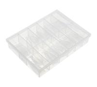 MERRYHAPY 120pcs Crystal Nail Extension Tips with Measurement Scale Gel Nail Mold for Professional Manicure and Salon Use