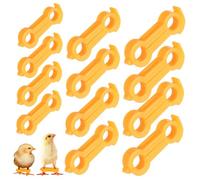 MERRYHAPY 12Pcs Chick Leg Stabilizer Splay Leg Correction Bands for Newborn Birds Support for Chickens Pigeons and Parrots Easy to Use Brace for Foot Deformities