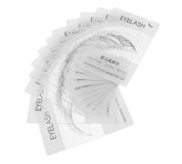 MERRYHAPY 12pcs Eyelash Trial Board for Professional Salon Use Assorted Lash Exhibit Cards for Precise False Lash Try and Style Display for Efficient Client Consultations