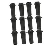 MERRYHAPY 12pcs Walkie-Talkie Belt Clip Includes Back Clips and Waist for Belt Replacement and Interphone Use