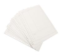 MERRYHAPY 150 Pcs A5 Loose-Leaf Notebook Refill Papers White Smooth Writing Experience Refill Inserts for Schools and Taking Notes