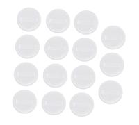 MERRYHAPY 15pcs Elf Powder Alternative Makeup Puff Rounded Powder Puff for Blending Translucent Setting for Beginners