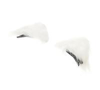 MERRYHAPY 1pair Plush Ears Hairpin Adult Cat Costume Accessory Cheshire Ears Clip for Girls