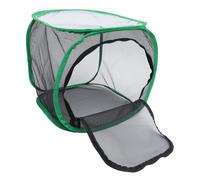 MERRYHAPY 1Pc Foldable Butterfly Enclosure Translucent Insect Habitat Cage for Observations and Experiments Durable Mesh Design for Airflow and Feeding