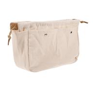 MERRYHAPY 1pc Portable Drawstring Makeup Bag for Women Travel Toiletry Pouch with Zipper Durable Cosmetic Storage for Vacation Business Trip Gym and Outdoor Activities