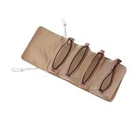 MERRYHAPY 1pc Portable Foldable Travel Toiletry Storage Bag Multi-Functional Makeup Organizer Pouch and Lightweight for Business Trips and Vacations Yellow