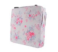MERRYHAPY 1pc Rose Chair Booster Cushion for Boy Girl Detachable Boy Girl Dining Seat Cushion and Comfortable Lift Pad for Dining Tables Study Desks and More Includes Safety Straps for