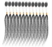 MERRYHAPY 1set Human Hair Color Strands for Testing and Practicing Hair Dye Techniques Realistic Strands for Stylists for Salon and Home Use Beginner-friendly Accessory