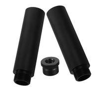 MERRYHAPY 1set Microphone Stand Extension Height Microphone Arm Tubes Adapter for Enhanced Reach and Flexibility Live Broadcasting and Podcasting