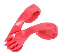 MERRYHAPY 1set Reusable Feeding Fork and Spoon Set Slanting Handle Suitable for Newborn Learning and Weaning Made from Food-Grade Material Deepened Spoon for Larger Capacity Easy to Grip
