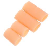 MERRYHAPY 2 Pairs Gel Finger Protectors Silicone Finger Covers Thumb Protectors with Shielding from Friction and Injury, Versatile Design for Typing and Daily Life, Suitable for Students