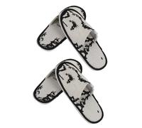 MERRYHAPY 2 Pairs Thickened Non-skid Disposable Slippers for Hotel Travel Summer Use Comfortable Practical Slippers for Adults