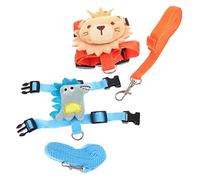 MERRYHAPY 2-Piece Anti-Escaping Bunny Leash and Harness Set Portable PET Traction Rope for Small Pets Adjustable Rabbit Walking Leash Safety Features