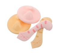 MERRYHAPY 2 Set Pet Food Can Lids with Reusable Spoons Multifunctional Cat and Dog Food Opener Airtight Freshness Covers Fit for Various Can Easy Stir and Serve Tool