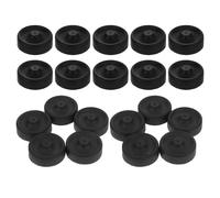 MERRYHAPY 20pcs Large Fish Tank Oxygen Pump Diaphragm Replacement, 24.5mm Inner Diameter Rubber Diaphragm Cups for Aquarium Air Pump Repair Accessories