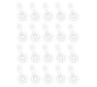 MERRYHAPY 20pcs Sturdy Plastic Swimming Float Air Valve Nozzle for Inflatable Pillows and Air Mattresses Easy to Use Sealing Lid Swimming Ring Accessory Quick Release Inflation Port