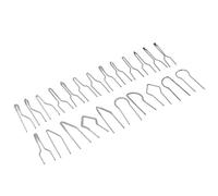 MERRYHAPY 23pcs Iron Wire Pyrography Replacement Tips Set, Mini Burning Accessories Not Easily Oxidized, for Woodcrafts and Detailed Wood Burning Projects