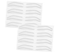 MERRYHAPY 24pairs Professional Eyebrow Stencil Reusable Templates for Shaping Tinting Design