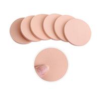 MERRYHAPY 24pcs Round Facial Makeup Sponges Soft Double-sided Powder Puff for Wet and Dry Use Elastic Makeup Tool for Liquid Cream and Powder Foundation Application Per Bag