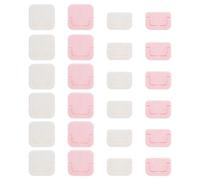MERRYHAPY 24pcs Socket Plug Covers and Pets, White Abs Protective Covers, Practical Electrical Safety Outlet Protectors to Prevent Electric Shocks at Home