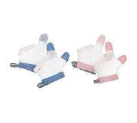 MERRYHAPY 2pairs Thumb Sucking Stop Gloves Biting Protective Gear for Toddlers Breathable Random for Preventing Nail Biting and Thumb Sucking