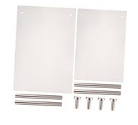 MERRYHAPY 2pcs Acrylic Nail Tip Display Board for Manicure Nail Art Practice Small Large Holder for Polish Color Chart Gel Polish UV Display and Organization