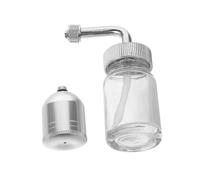 MERRYHAPY 2pcs Airbrush Paint Jars Airbrush Paint Container Empty Replacement Refillable Bottles