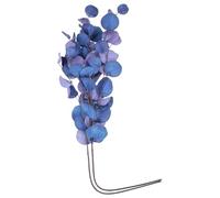 MERRYHAPY 2pcs Artificial Eucalyptus Leaf Stems Silk Flower Faux Greenery for Home Wedding Party Decor Autumn-tone Leaves for Family Gathering and Dancing Party