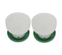 MERRYHAPY 2pcs Automatic Parakeet Water Dispensers Small Plastic Bird Cage Feeders Parrot Feeder Accessories for Continuous Water Supply