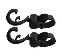 MERRYHAPY 2pcs Buggy Hooks Heavy Duty Stroller Carabiner Clips for Diaper Bags Shopping Bags Pram Hooks