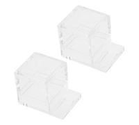 MERRYHAPY 2pcs Clear Acrylic Ant Water Feeder Bowl High Capacity Multiuse Pet Dish for Ants Reptiles Small Animals Easy to Clean Safe Drinking Container