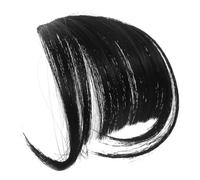 MERRYHAPY 2pcs Clip-in Curly Hair Bangs Extensions Women Hair Fringe Fake Bangs for Daily Life