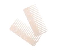 MERRYHAPY 2pcs Detangler Hair Brush Men Static Combs for Women Wide Tooth Hair Comb
