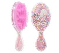MERRYHAPY 2Pcs Detangling Hair Brush Unicorn Flamingo Design Ergonomic Grip for Easy Use Soft Massage Comb for Curly Hair Fun Transparent Shape