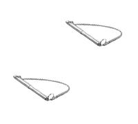 MERRYHAPY 2pcs Dog Training Whistle Stainless Steel Device for Obedience Training and Behavior Frequency for Communication Pets