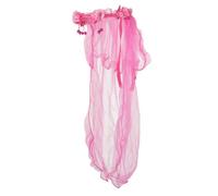 MERRYHAPY 2pcs First Communion Veil Flower Hair Band Girls Lace Wedding Veil Headband (rosy)