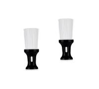 MERRYHAPY 2pcs Hair Brush Neck Barbering Brush Hairdressing Duster Barber Duster Flat Shape for Fiber Hair