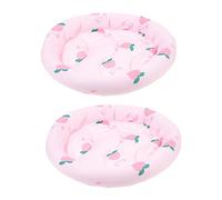 MERRYHAPY 2pcs Ice Pet Cushion for Indoor Use Cooling Rest Mat for Hamsters and Small Pets Lightweight and Portable Bedding for Comfort