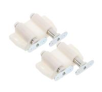 MERRYHAPY 2pcs Magnetic Push Latch for Cabinet Doors Push to Open Latch Automatic Rebounding for Kitchen Closers