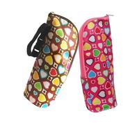 MERRYHAPY 2pcs Nursing Bottle Insulation Bags Lightweight Bottle Covers for Travel for Outings Heart Heart