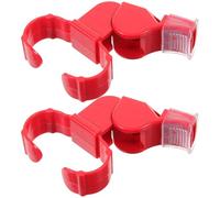 MERRYHAPY 2pcs Professional Loud Ring Whistles for Adults, Lightweight Abs Material, Easy to Carry for Outdoor Activities and Sports Coaching, for Football, Basketball, and Refereeing