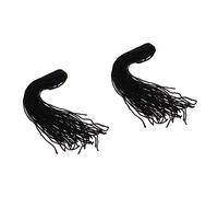 MERRYHAPY 2pcs Red Dreadlock Extensions Double-ended Synthetic Hair Braid Extensions for Women Men Hairpiece Hair Accessories for Party Wedding Hip-hop
