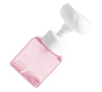 MERRYHAPY 2Pcs Refillable Pump Dispenser Bottles Manual Lotion Soap Shampoo Bottles with Foam Flower Pump Heads for Bathroom Kitchen Travel Portable Liquid Dispensers