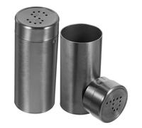 MERRYHAPY 2pcs Seasoning Shaker Lid Elegant Condiment Dispenser for Kitchen and Outdoor Bbq Spice Storage Bottle for