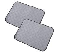 MERRYHAPY 2pcs Small Pet Cage Liners Washable Reusable Soft Skin-friendly Pee Pads for Dogs Hamsters Rats
