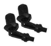 MERRYHAPY 2pcs Spark Plug Caps for Dirt Bikes and Scooters, Plastic Boot Caps Providing Reliable Protection and Sturdy Performance, Replacement Accessories for Motorbike Ignition Systems
