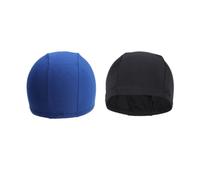 MERRYHAPY 2pcs Stretchable Polyester Swim Cap for Adults Elastic Band, Comfortable Fit Swimming Caps Protect Hair and Ear, Suitable for Swimming and Shower, Unisex Design for Men and Women