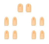MERRYHAPY 2sets Fake Finger Tips Nail Art Finger Covers Manicure Artificial Nail Protectors Set 10pcs*2